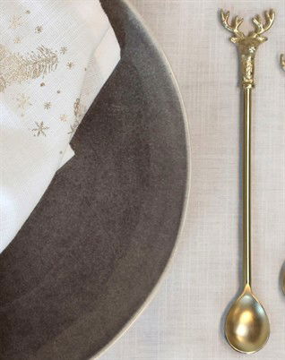 Juleske M/Kronhjort L19 - Messing